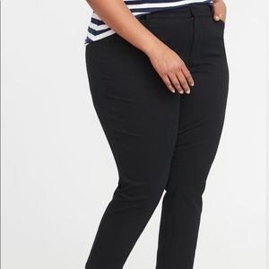 Mid-Rise Secret-Slim Pockets Plus-Size Pixie Chino